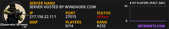 SERVER HOSTED BY WINGNODE.COM