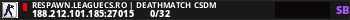 RESPAWN.LEAGUECS.RO | DEATHMATCH CSDM