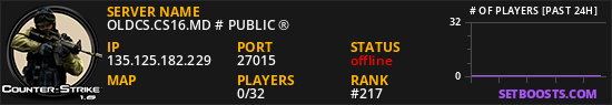OLDCS.CS16.MD # PUBLIC ®