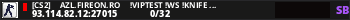 [CS2] ★ AZL.FIREON.RO ★ !VIPTEST !WS !KNIFE !GLOVES !AGENTS