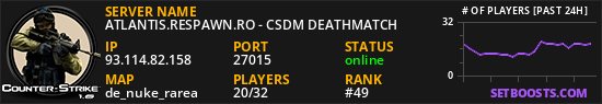 ATLANTIS.RESPAWN.RO - CSDM DEATHMATCH