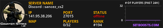 Discord : sancez_cs2