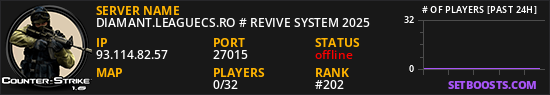 DIAMANT.LEAGUECS.RO # REVIVE SYSTEM 2025