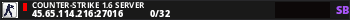 Counter-Strike 1.6 Server