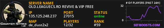 OLD.LEAGUECS.RO REVIVE & VIP FREE