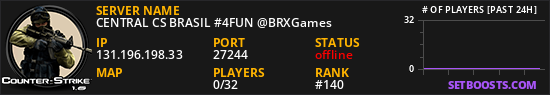 CENTRAL CS BRASIL #4FUN @BRXGames
