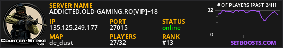 ADDICTED.OLD-GAMING.RO[VIP]+18