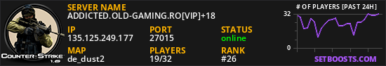 ADDICTED.OLD-GAMING.RO[VIP]+18