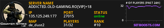 ADDICTED.OLD-GAMING.RO[VIP]+18
