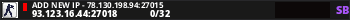 ADD NEW IP - 78.130.198.94:27015