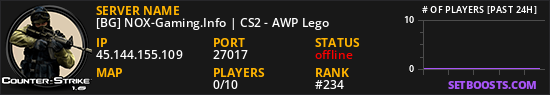 [BG] NOX-Gaming.Info | CS2 - AWP Lego