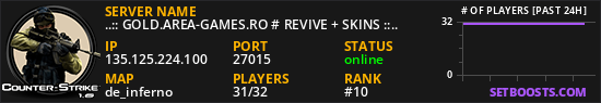 ..:: GOLD.AREA-GAMES.RO # REVIVE + SKINS ::..