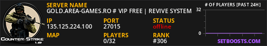 GOLD.AREA-GAMES.RO # VIP FREE | REVIVE SYSTEM
