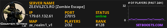 ZE.EVILZCS.RO [Zombie Escape]