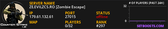 ZE.EVILZCS.RO [Zombie Escape]