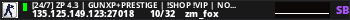 [24/7] ZP 4.3 | GunXP+Prestige | !shop !vip | No-Lag
