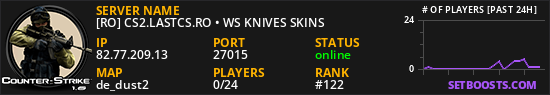 [RO] CS2.LASTCS.RO • WS KNIVES SKINS