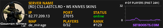 [RO] CS2.LASTCS.RO • WS KNIVES SKINS
