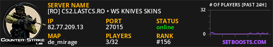 [RO] CS2.LASTCS.RO • WS KNIVES SKINS