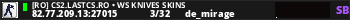 [RO] CS2.LASTCS.RO • WS KNIVES SKINS