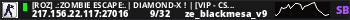 [RoZ] .:Zombie Escape:.| Diamond-X ! | [VIP - CSO]