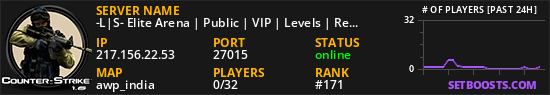 -L|S- Elite Arena | Public | VIP | Levels | Revive