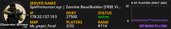 SpkProhunter.xyz | Zombie BaseBuilder [FREE VIP 24/7]
