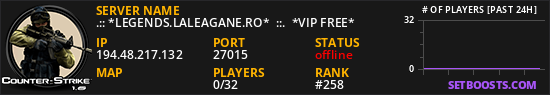 .:: *LEGENDS.LALEAGANE.RO*  ::.  *VIP FREE*