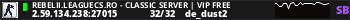 REBELII.LEAGUECS.RO - CLASSIC SERVER | VIP FREE