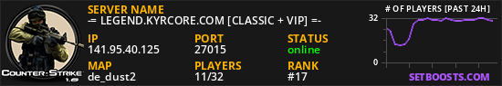 -= LEGEND.KYRCORE.COM [CLASSIC + VIP] =-