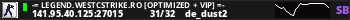 -= LEGEND.WESTCSTRIKE.RO [OPTIMIZED + VIP] =-