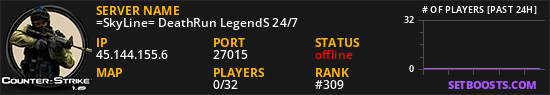 =SkyLine= DeathRun LegendS 24/7