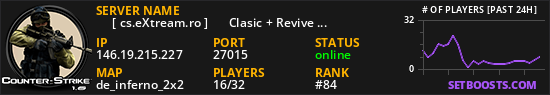 ★   [ cs.eXtream.ro ] ⮞   Clasic + Revive Mode | Free GUN