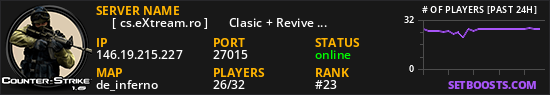 ★   [ cs.eXtream.ro ] ⮞   Clasic + Revive Mode | Free GUN