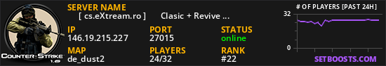 ★   [ cs.eXtream.ro ] ⮞   Clasic + Revive Mode | Free GUN