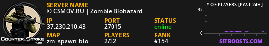 © CSMOV.RU | Zombie Biohazard ★