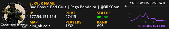 Bad Boys e Bad Girls | Pega Bandeira | @BRXGames