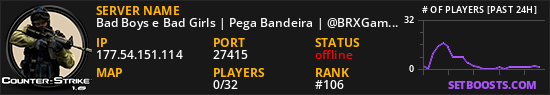 Bad Boys e Bad Girls | Pega Bandeira | @BRXGames
