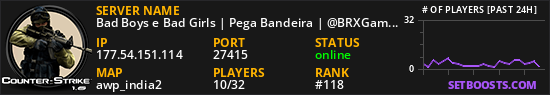 Bad Boys e Bad Girls | Pega Bandeira | @BRXGames
