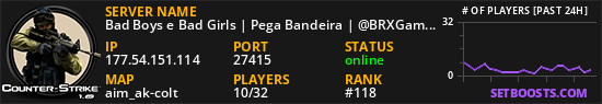 Bad Boys e Bad Girls | Pega Bandeira | @BRXGames