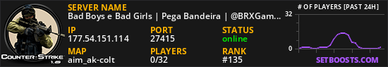 Bad Boys e Bad Girls | Pega Bandeira | @BRXGames