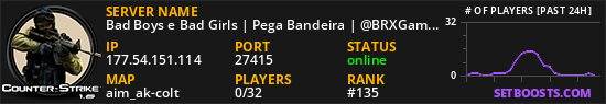 Bad Boys e Bad Girls | Pega Bandeira | @BRXGames