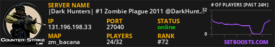 |Dark Hunters| #1 Zombie Plague 2011 @DarkHunterscs.com @BRXGames
