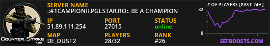 .:#1CAMPIONII.PGLSTAR.RO:. BE A CHAMPION
