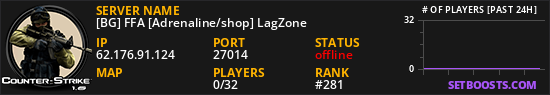 [BG] FFA [Adrenaline/shop] LagZone