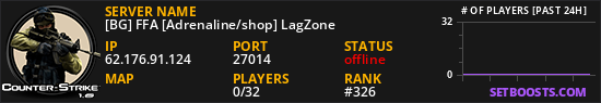 [BG] FFA [Adrenaline/shop] LagZone