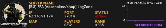 [BG] FFA [Adrenaline/shop] LagZone