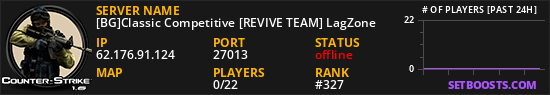 [BG]Classic Competitive [REVIVE TEAM] LagZone