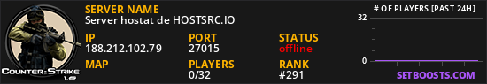 Server hostat de HOSTSRC.IO