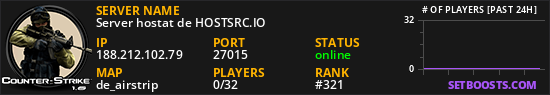 Server hostat de HOSTSRC.IO